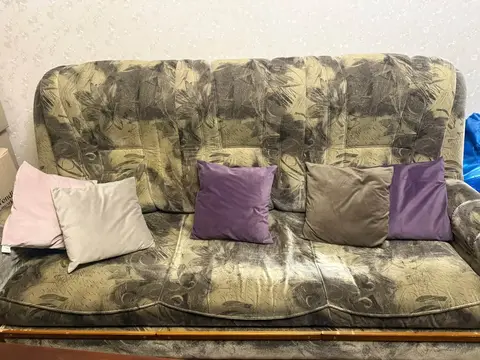 Sofa with cushions