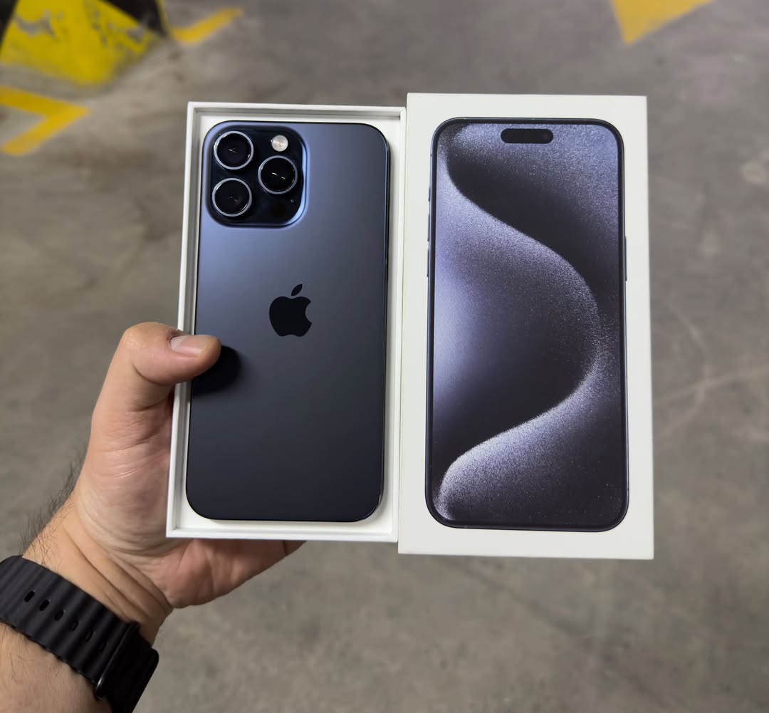 iPhone 15 Pro Max 256 with SIM and eSIM — 1,650₾