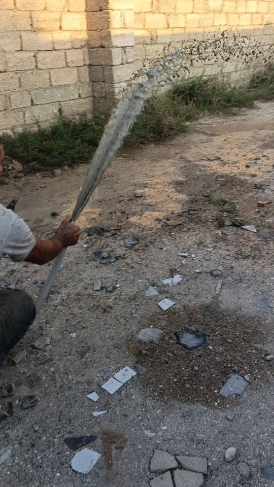 Su kuyusunun Bakü'de kazılması hizmeti verilmektedir