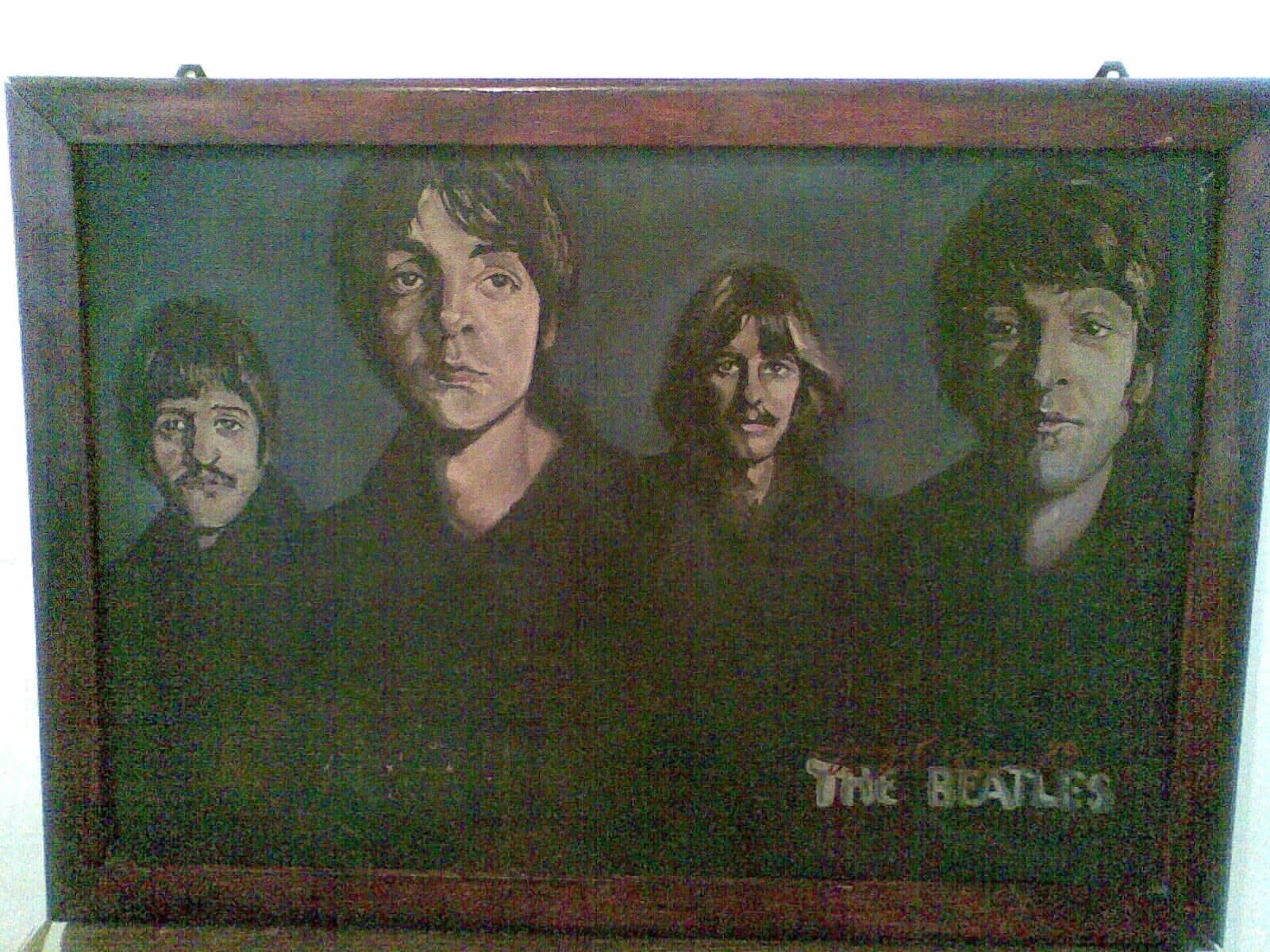 ზეთის ტილო, The Beatles, 80×60