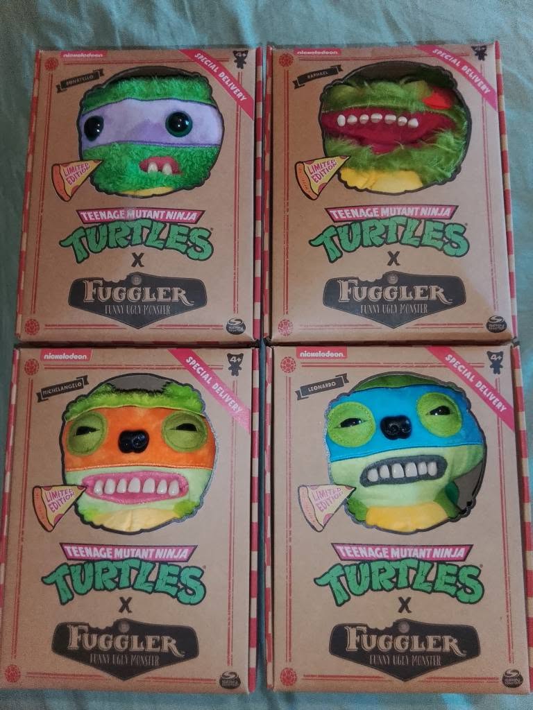 TMNT Fuggler sınırlı sürüm tam set