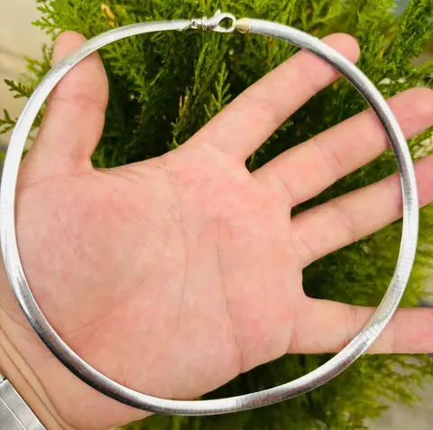 Double-sided necklace, 36 grams