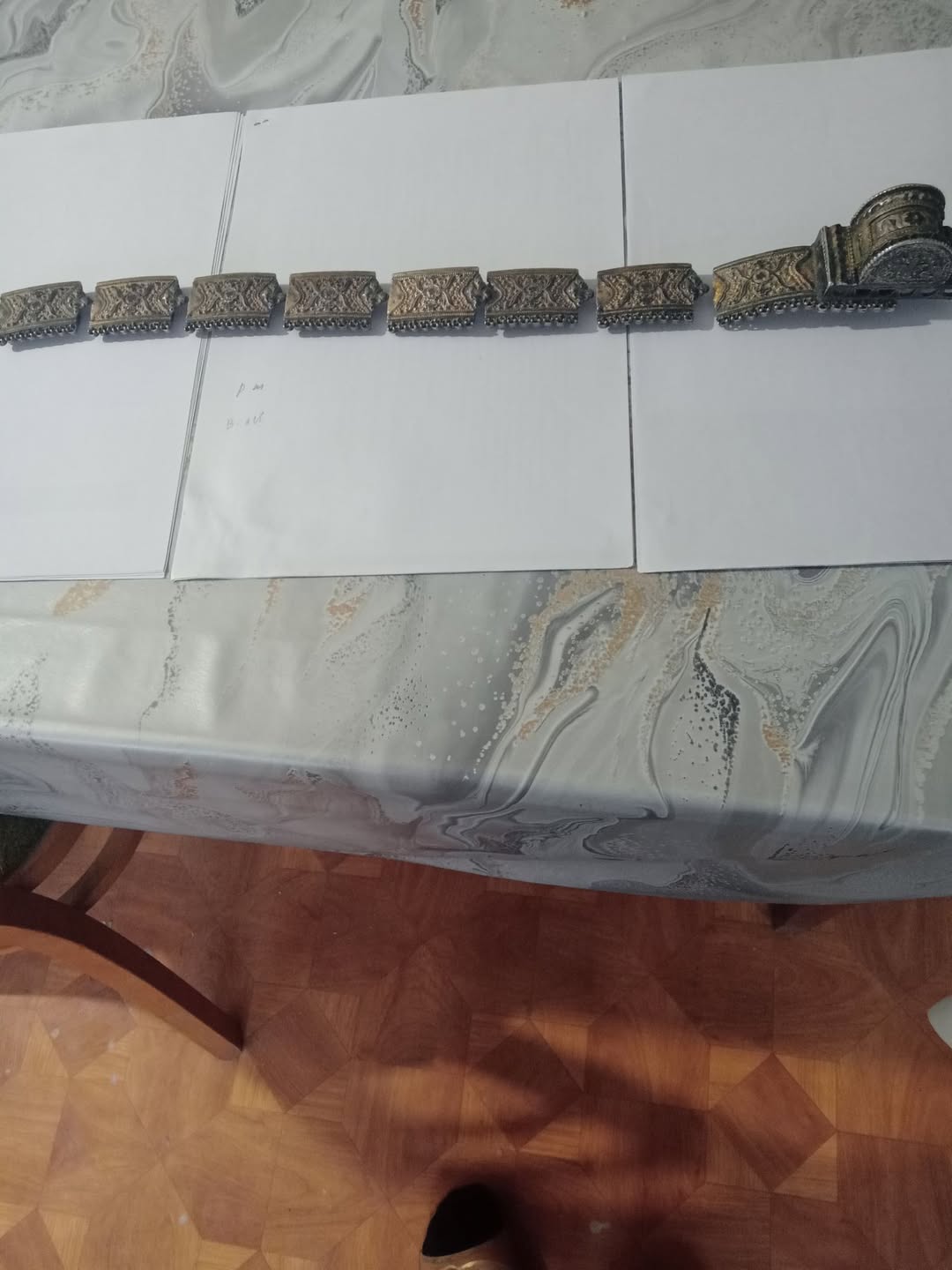 Продается часть серебряного кольца весом 84 грамма