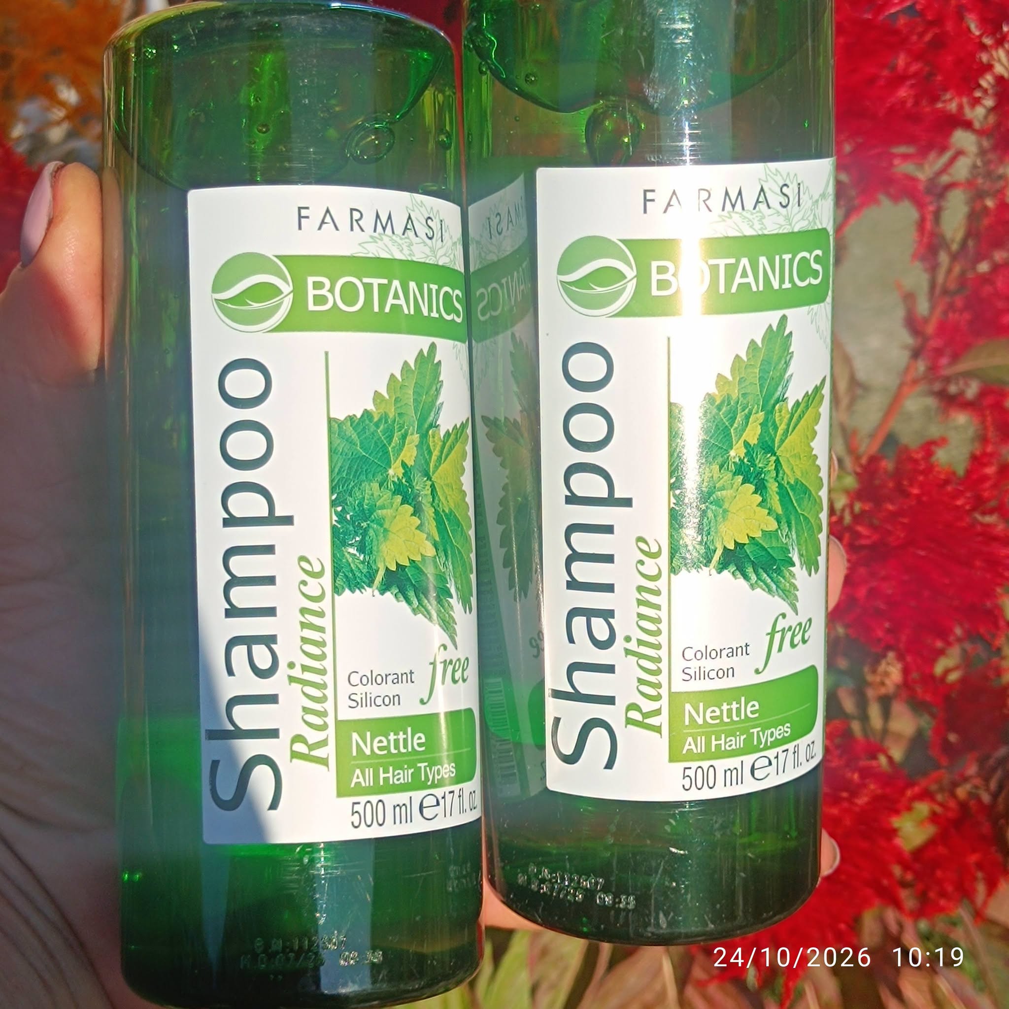Farmasi Botanics ısırgan şampuanı 500ml