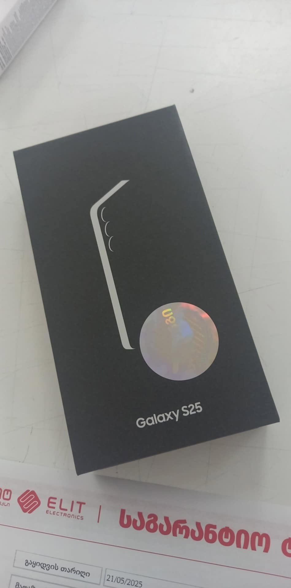 Samsung Galaxy S25 12/256GB 📱 идеал — 1,450₾