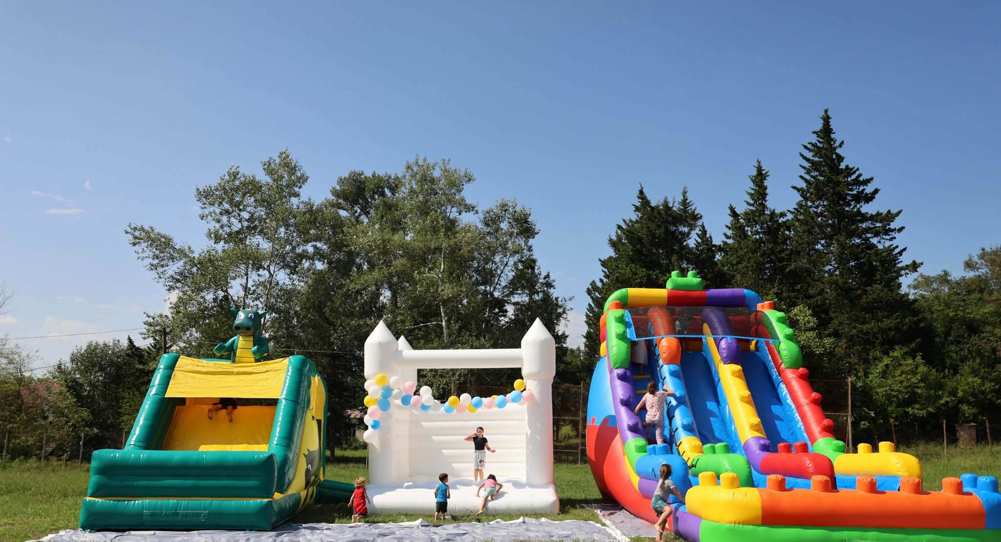 🎈 Həyətində əyləncə parkı təşkil et!