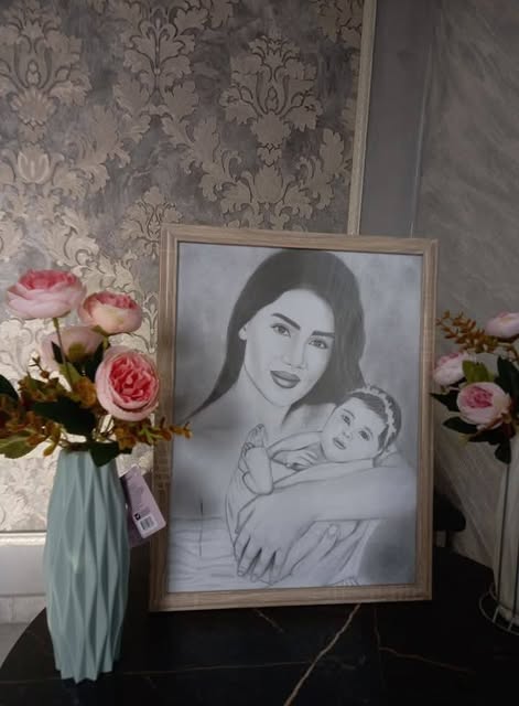 Anne ve çocuğun portresi