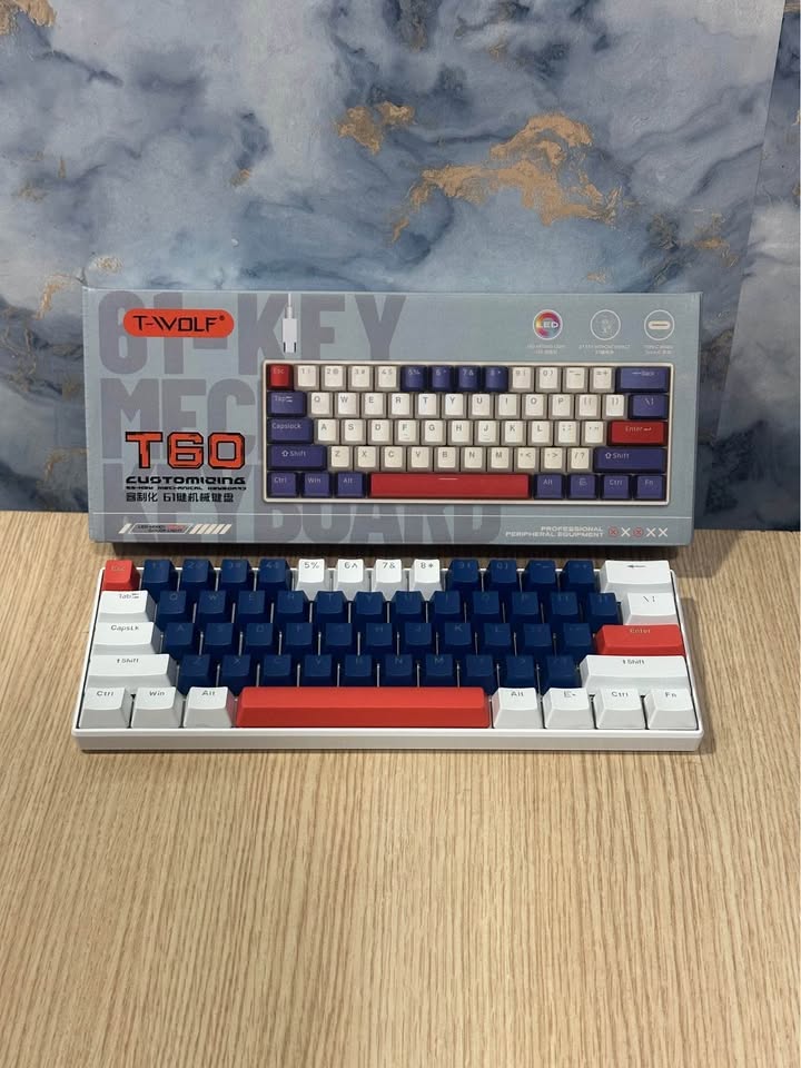 TVOLF keyboard for sale. Mechanical GAIMING keyboard costs 80₾