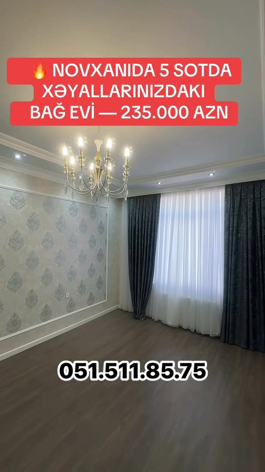 Novxanıda 5 süit bağ evi