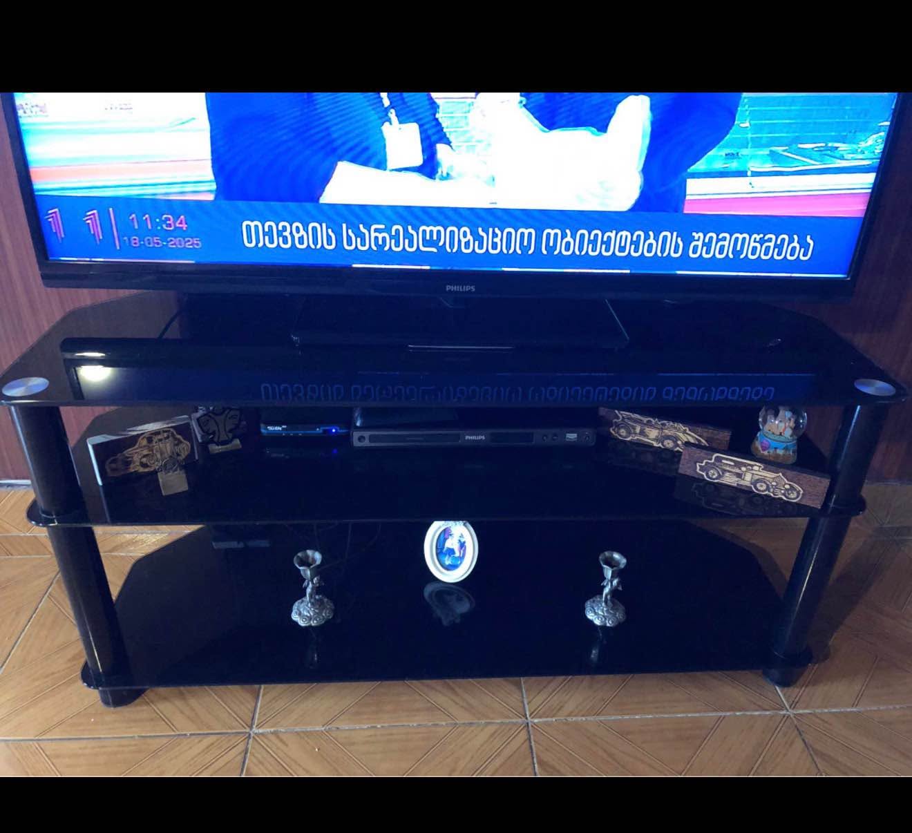 Televizyon cam masa, 110 cm