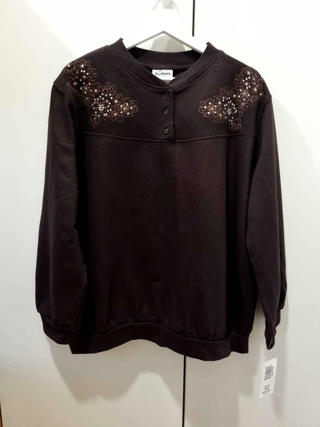 Qadının isti istiləşdirilmiş üst paltarı, L-XL ölçüsü.