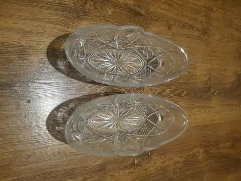 Kristal şüşə qab, cüt