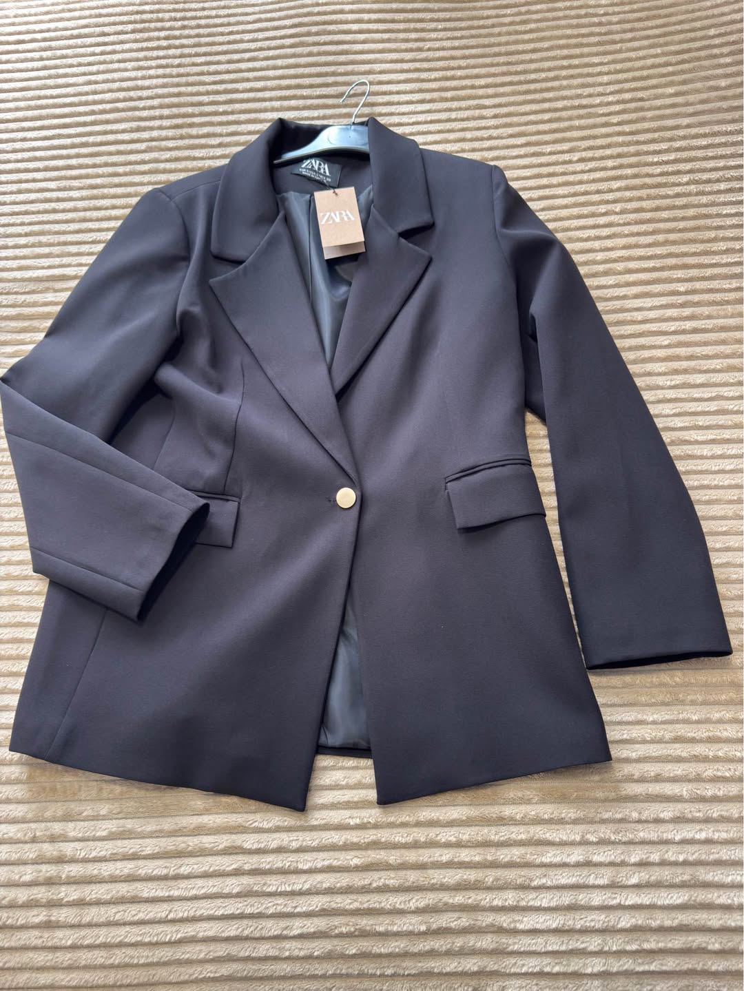 Zara შავი ბლაზერი, ზომა S