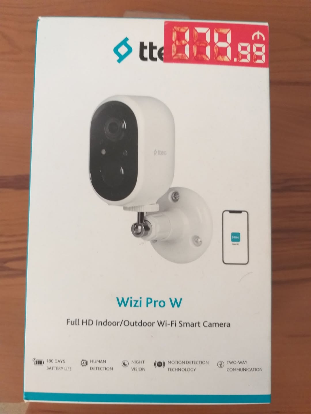Wi-Fi камера Wizi Pro W, Full HD