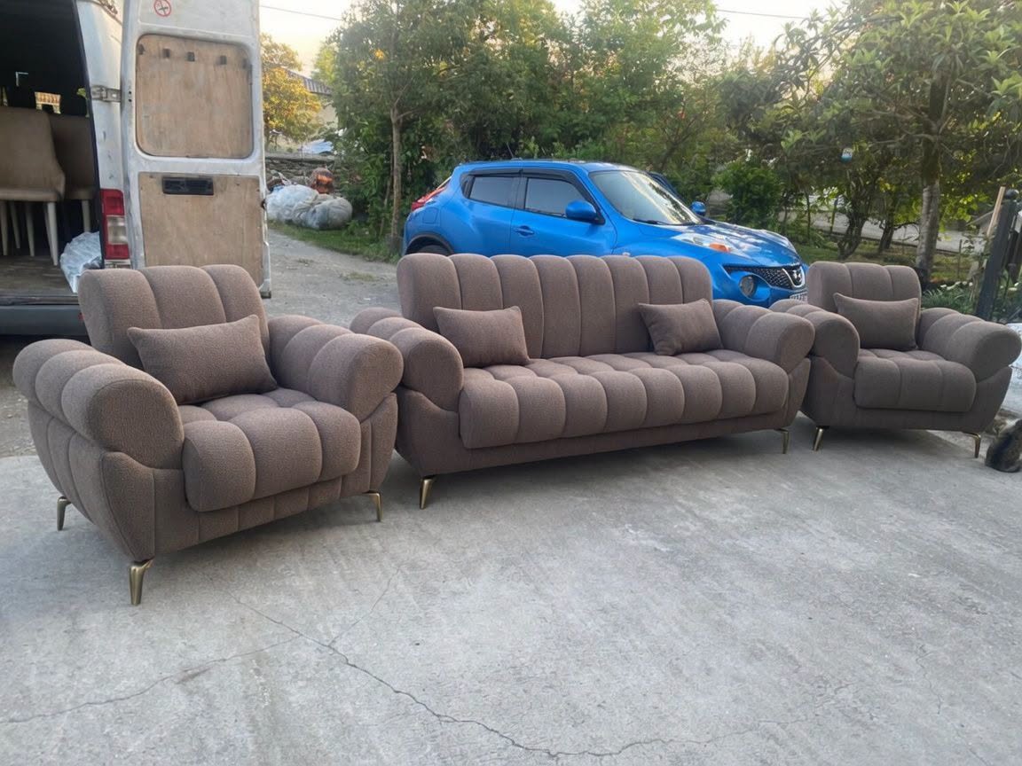 Yumuşak divan üçlüsü, divan 2,35 m