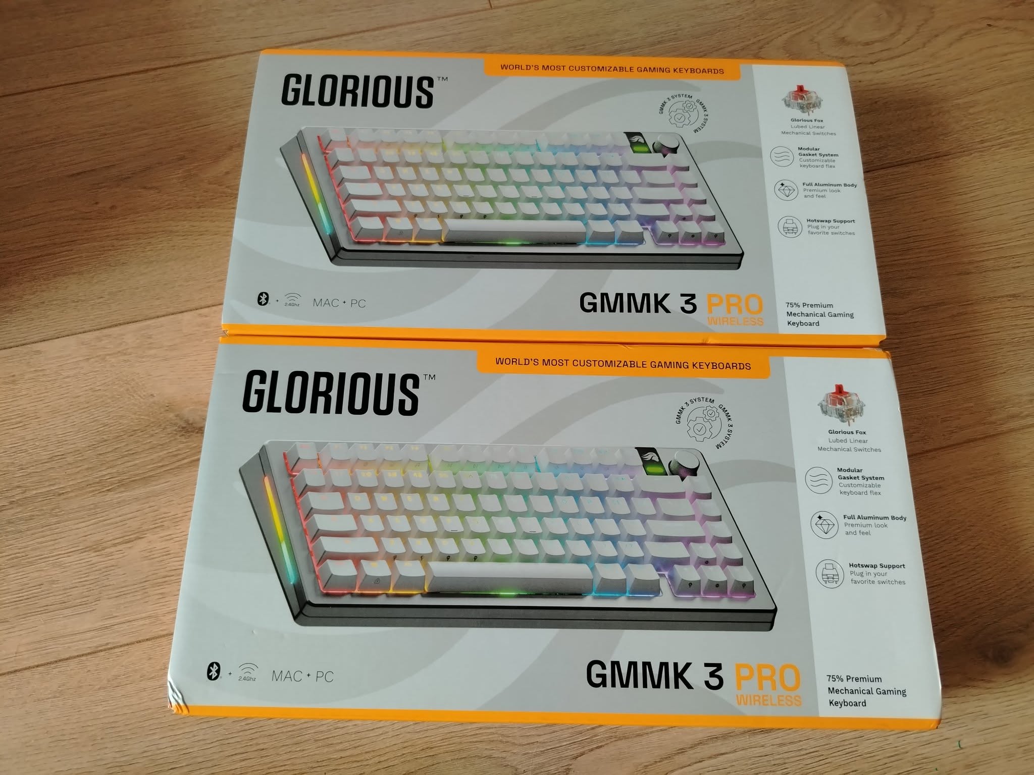 Glorious GMMK 3 PRO 75% უსადენო კლავიატურა