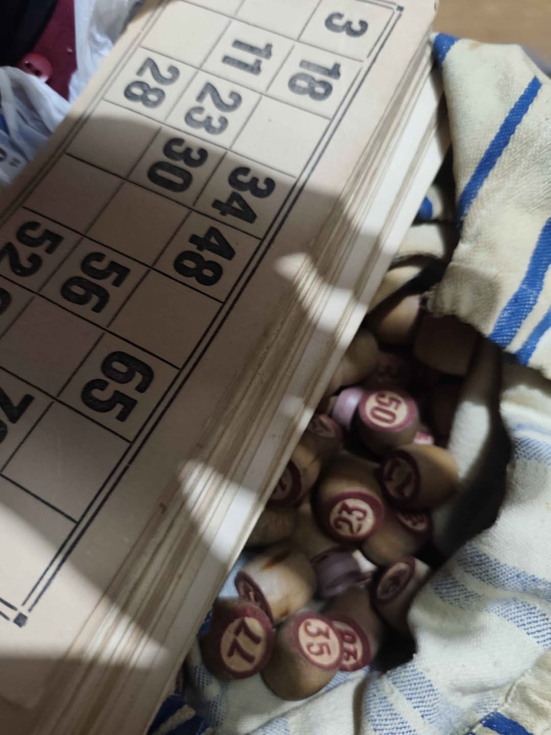 Old Lotto toy collection