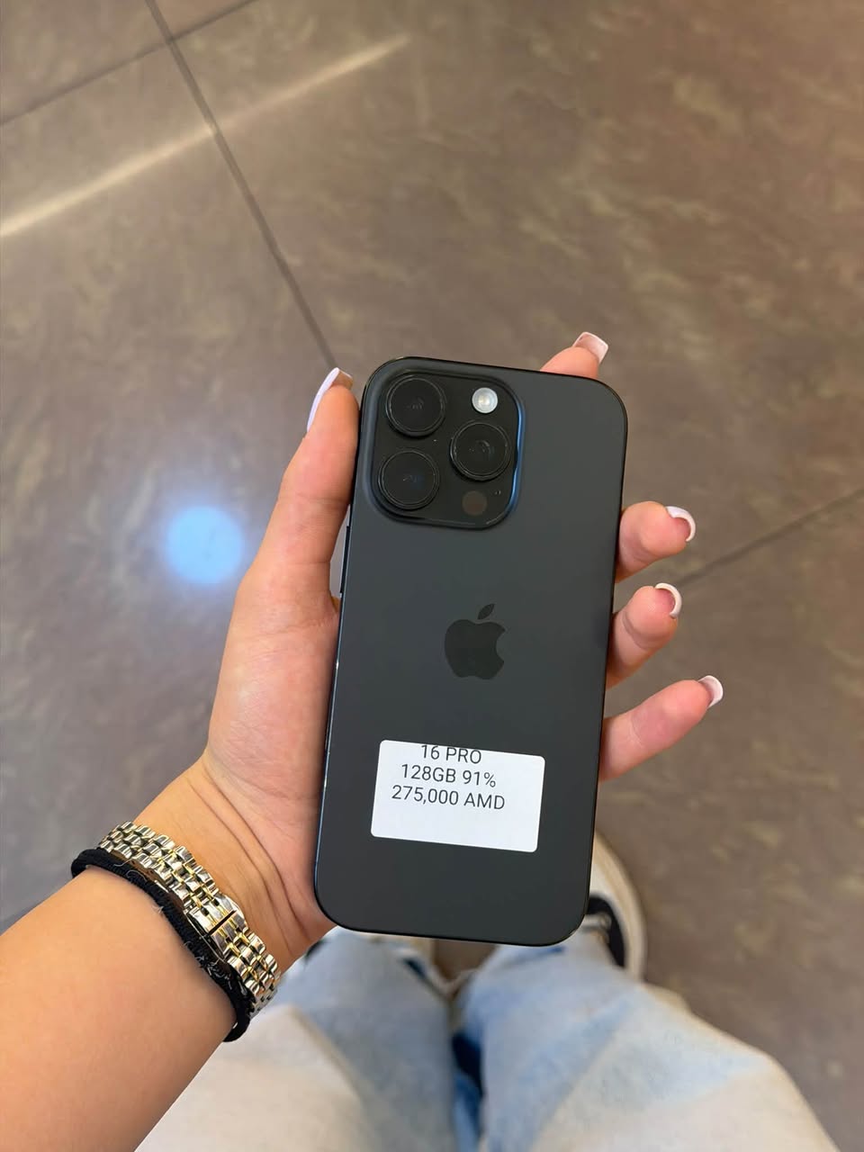 iPhone 16 pro 128gb 91% 275.000💸