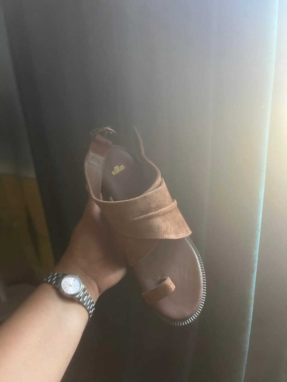 I bought these shoes yesterday