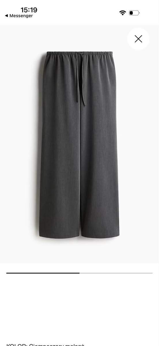 H&M şalvar, yeni, ölçüsü L