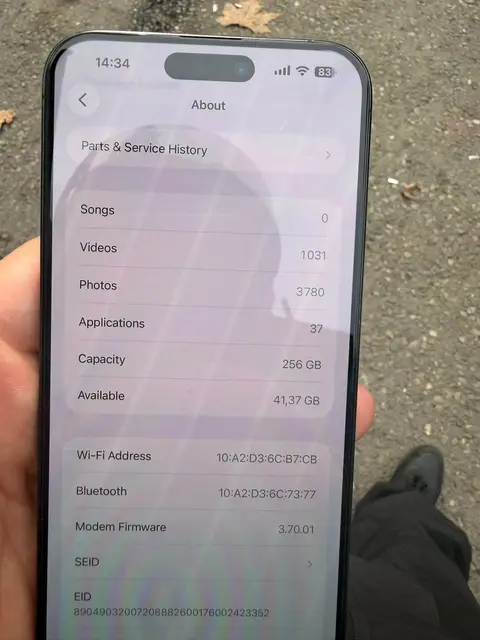 iPhone 15 Pro Max 256GB with box
