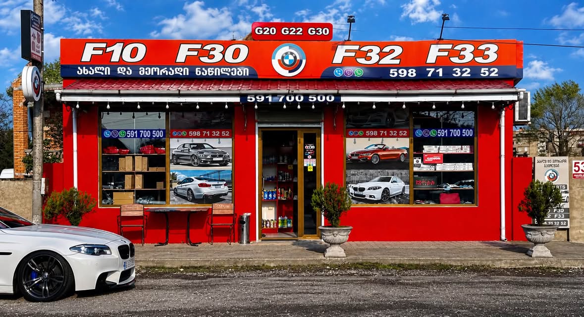 Yüksək keyfiyyətli bumperlər və bütün hissələr