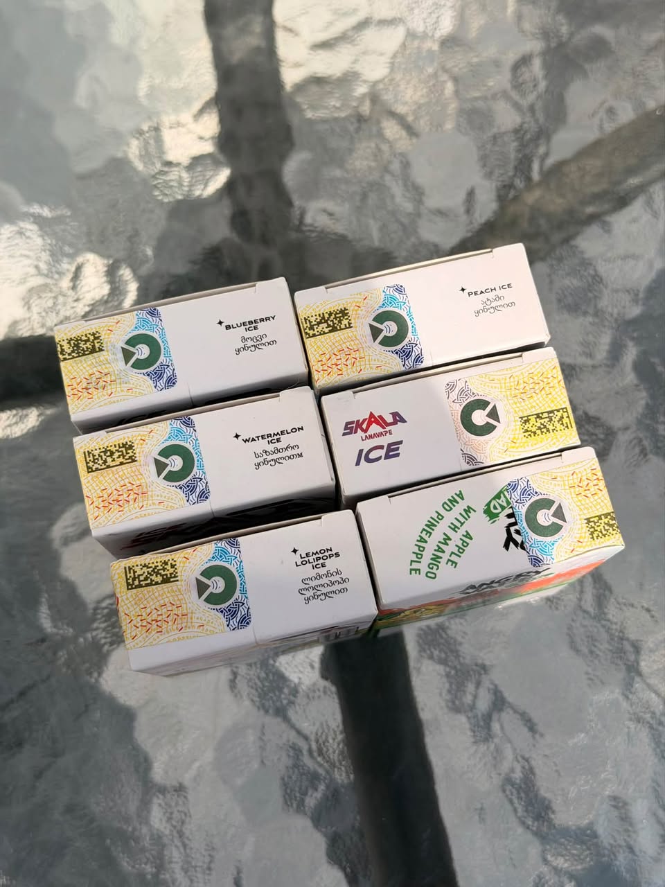 6 pieces of vape for 1000 puffs cost 90
