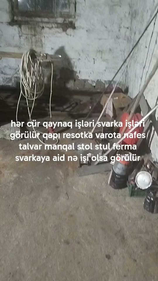 Her türlü kaynak işleri, kapı ve bahçe duvarı
