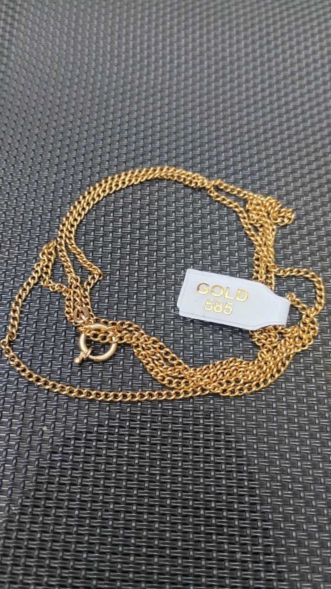 585 gold chain, 14K gold