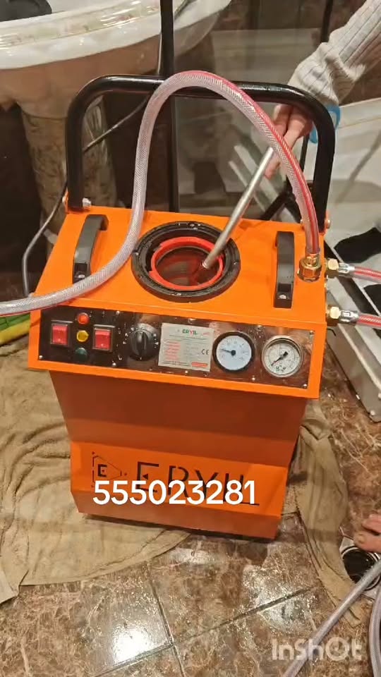 Central heating system flushing