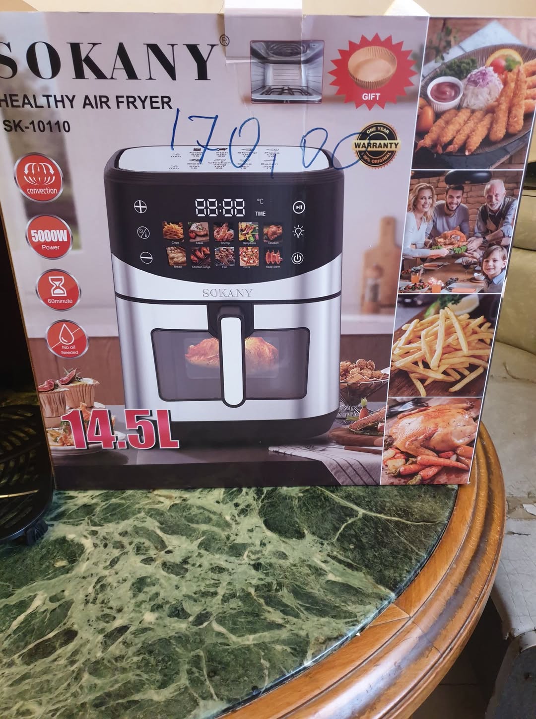 Air conditioner for sale for 130 lari from home