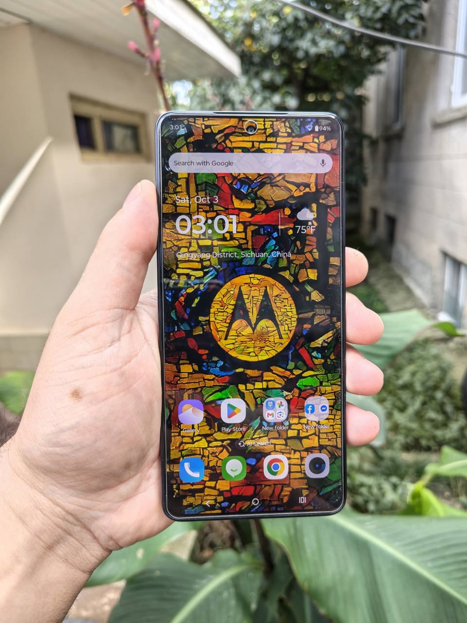 მოტოროლა G100 pro GB 8+4RAM 5G 2025 — 620ლარი