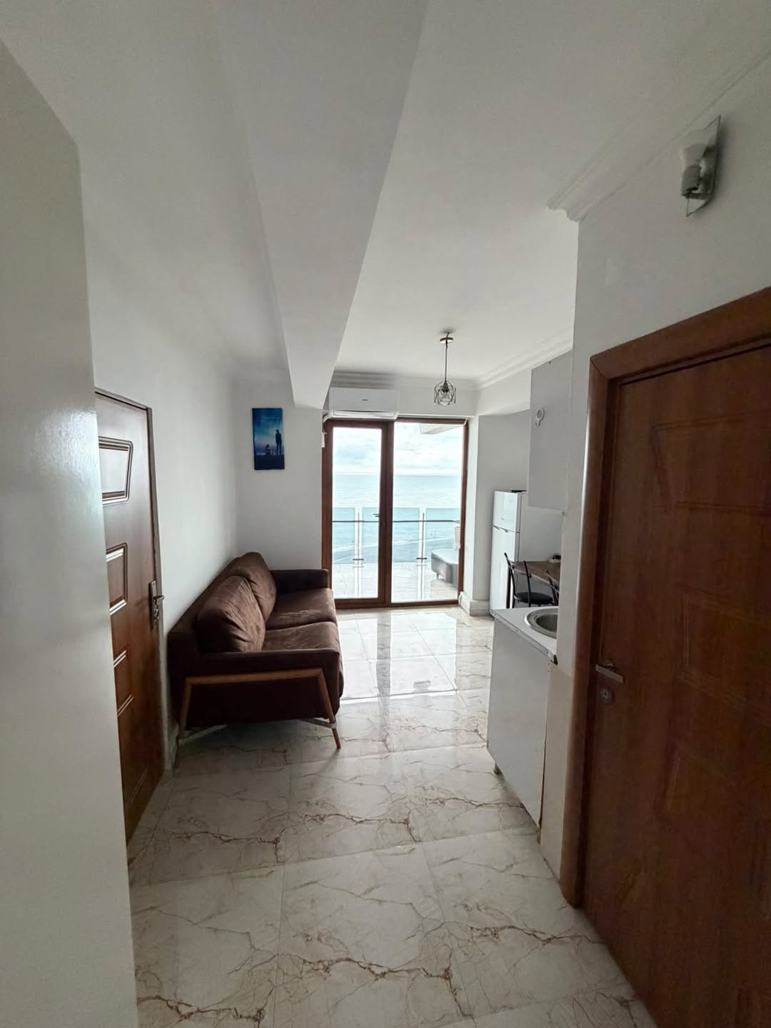 1+1 daire kiralık, Batumi, doğalgazlı