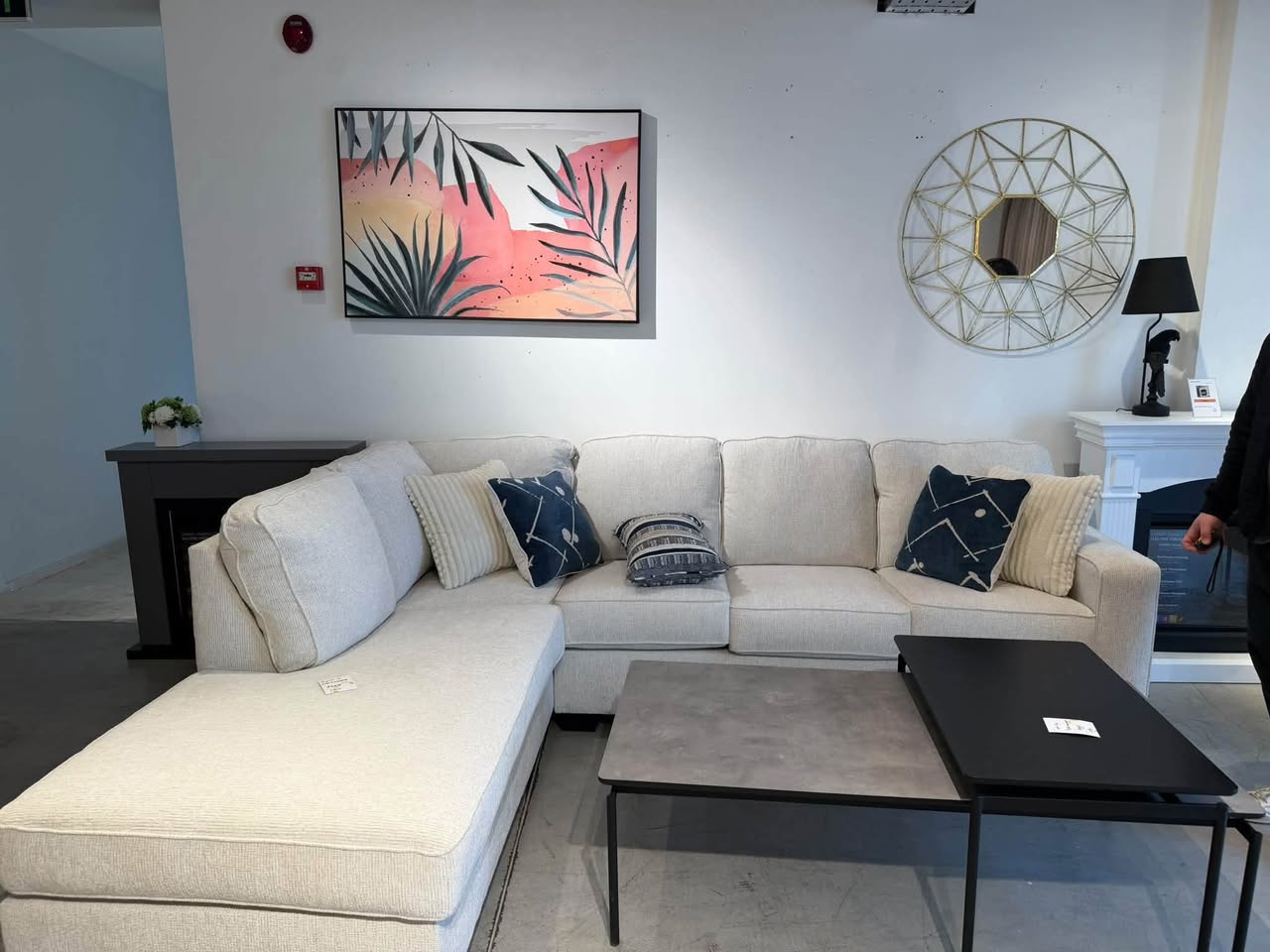 New Ashley corner sofa