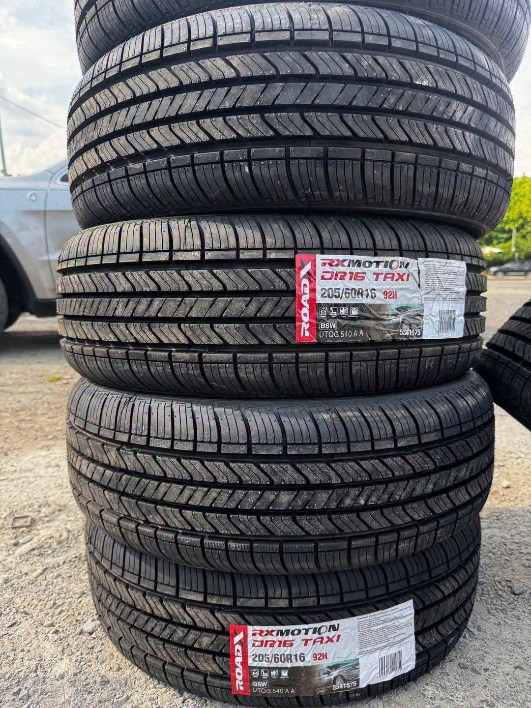 205/60 R16 комплектиს ფასი 560 ლარი
