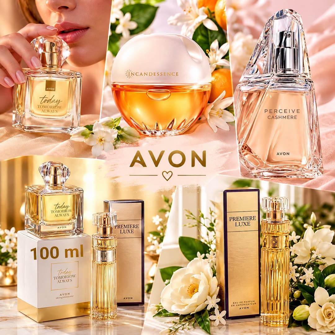 Avon perfumes: Today, Incandessence, Perceive