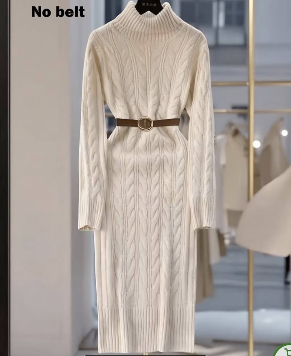 Dream Style örgü elbise, S-XXL bedenlerde