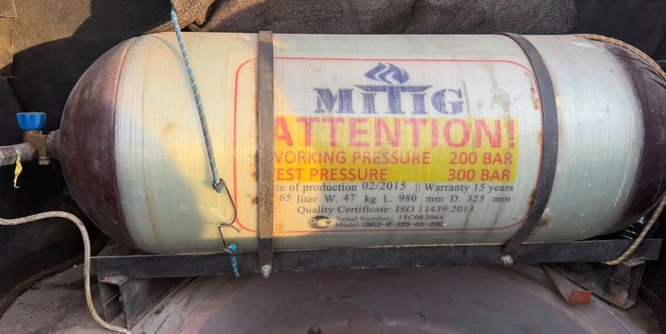 CNG gas cylinder MITIG 65 liter