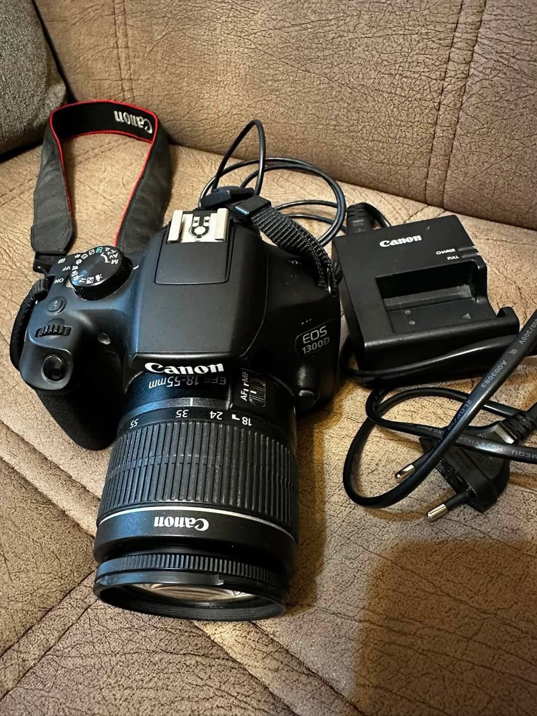 Canon EOS 1300D with 18-55mm lens