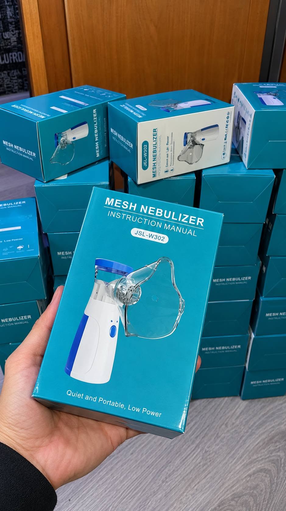 Ümumi portatil inhalyator, 1 illik garantiyası var