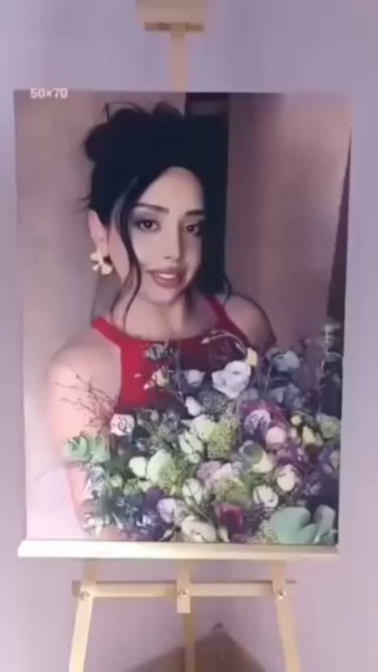 Nərbiki 🥺😍 50×70 ölçüsü ❤️‍🔥 Kətanlar üçün