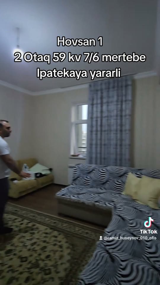 2 սենյականոց բնակարան վաճառքի է, Բաքու — 120,000 ₼