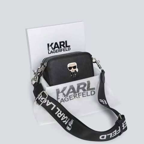 Karl Lagerfeld սև պայուսակ, նոր