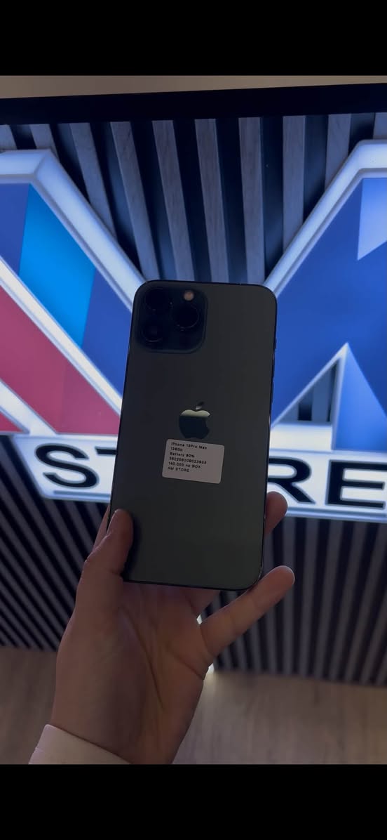 iPhone 13 Pro Max 128GB 80% — 130,000მესახედი