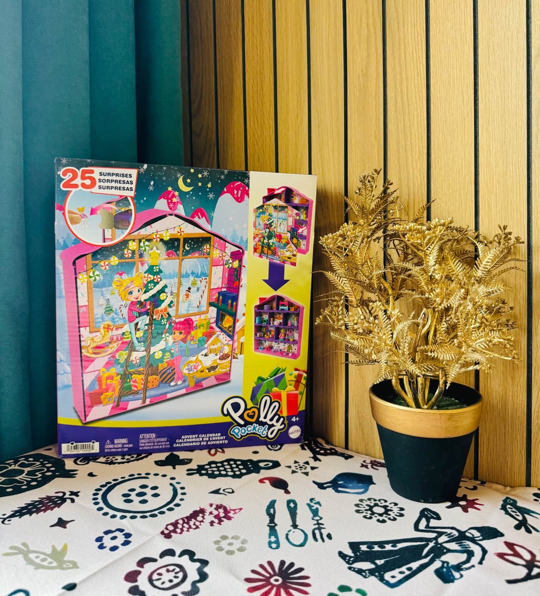 Polly Pocket საახალწლო ადვენტ კალენდარი, 25 სიურპრიზი