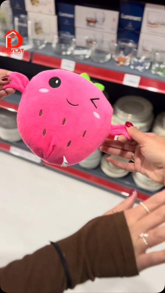 Мягкая музыкальная игрушка в форме ежика
