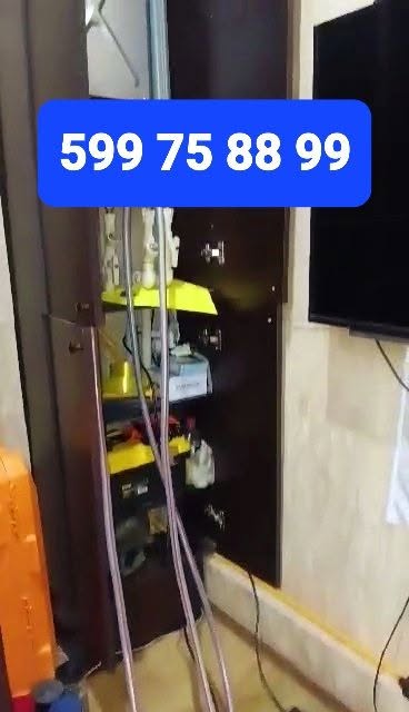 Merkezi ısıtma sistemini özel bir cihazla temizliyoruz