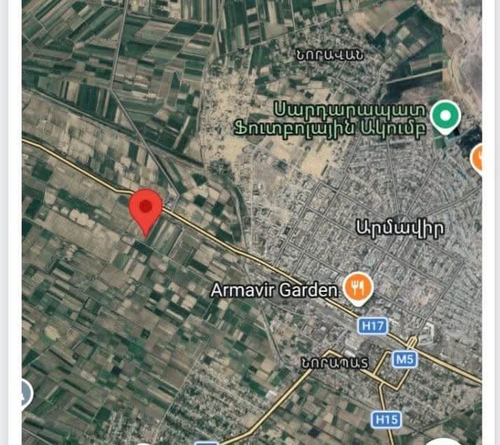 NORAPAT'ta arazi, 925 km2