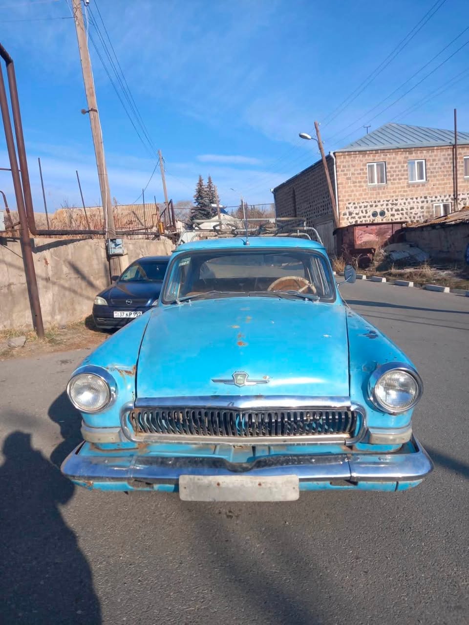 1961 թվականի Վոլգա GAZ-21 կարծքամահեղութային ավտոմեքանա
