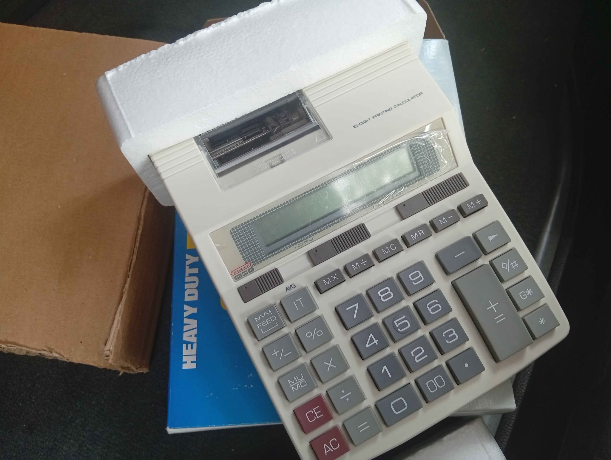 10 digit printing calculator